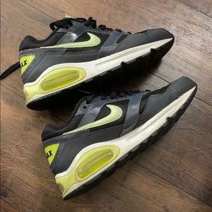 Nike Air Max black & lime green - women’s 7.5